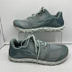 Altra Shoes Womens 10 Superior 4.5 Gaiter Trap Athletic Green **